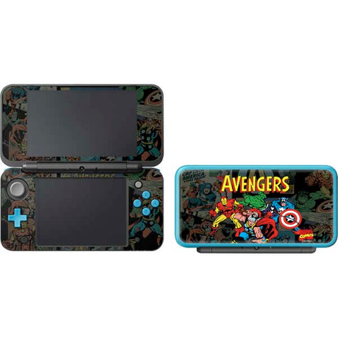 Marvel Classic Comics Avengers Assemble Nintendo 2DS XL (2017) Skin
